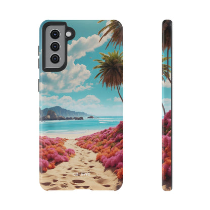 Tropical Flowers Frame - Samsung Case