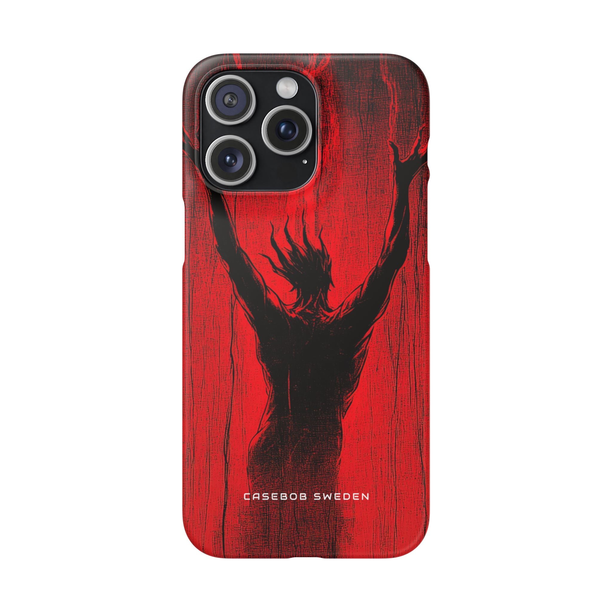 Crimson Despair iPhone 15 - Slim Phone Case