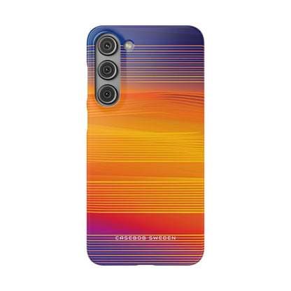 Gradient Sunset Flow Samsung S23 - Slim Phone Case