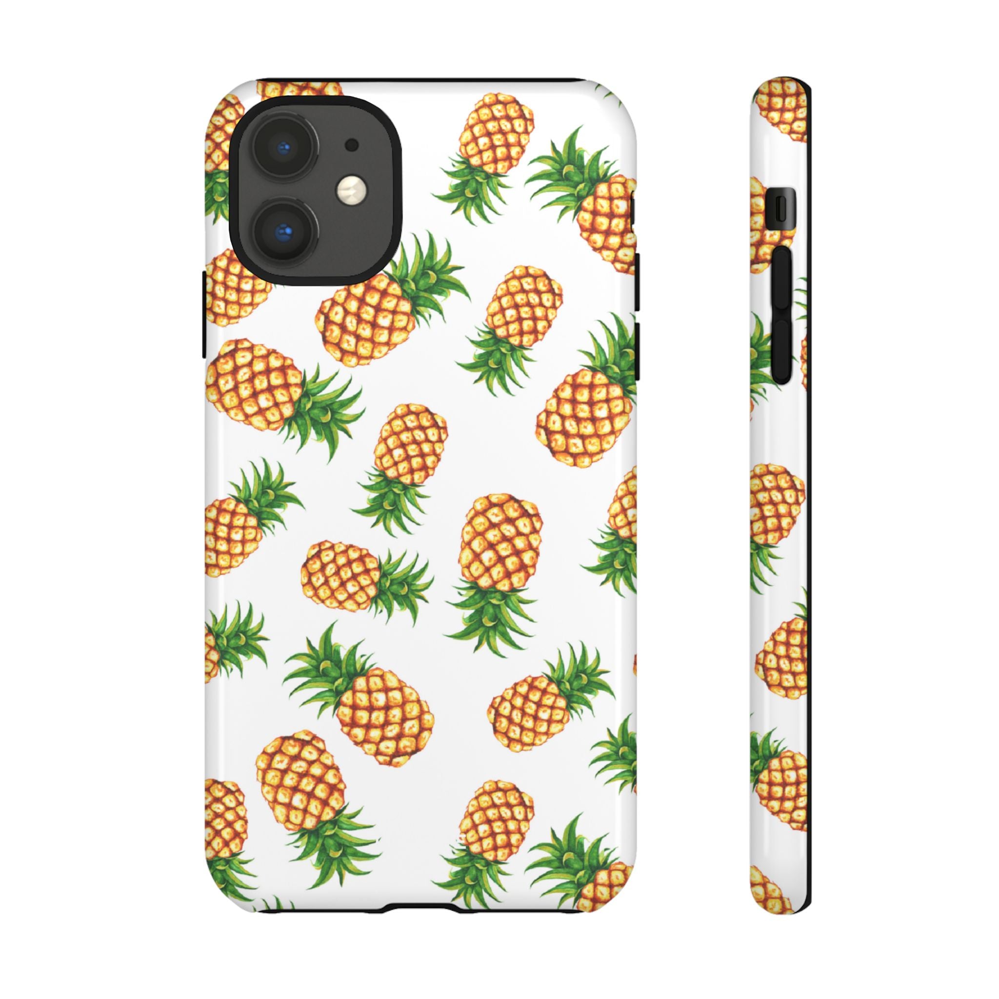 Pineapples Dance Joyfully - iPhone Case