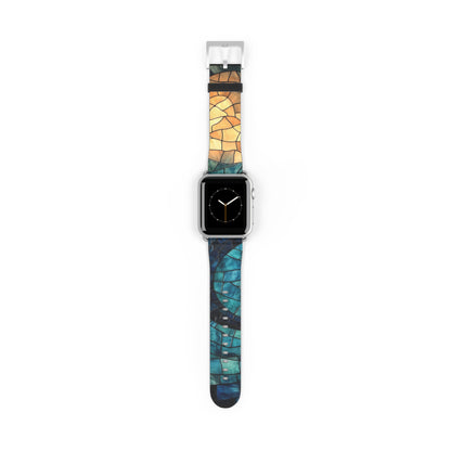 Blue Whale Mosaic - Watch Band