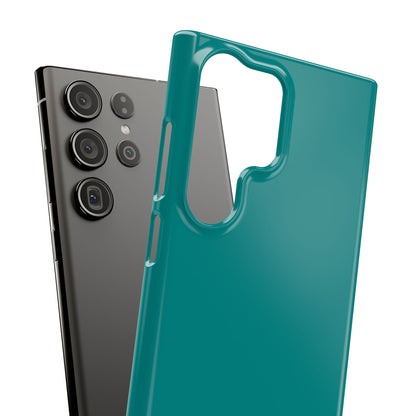 Dark Cyan Samsung S23 - Slim Phone Case