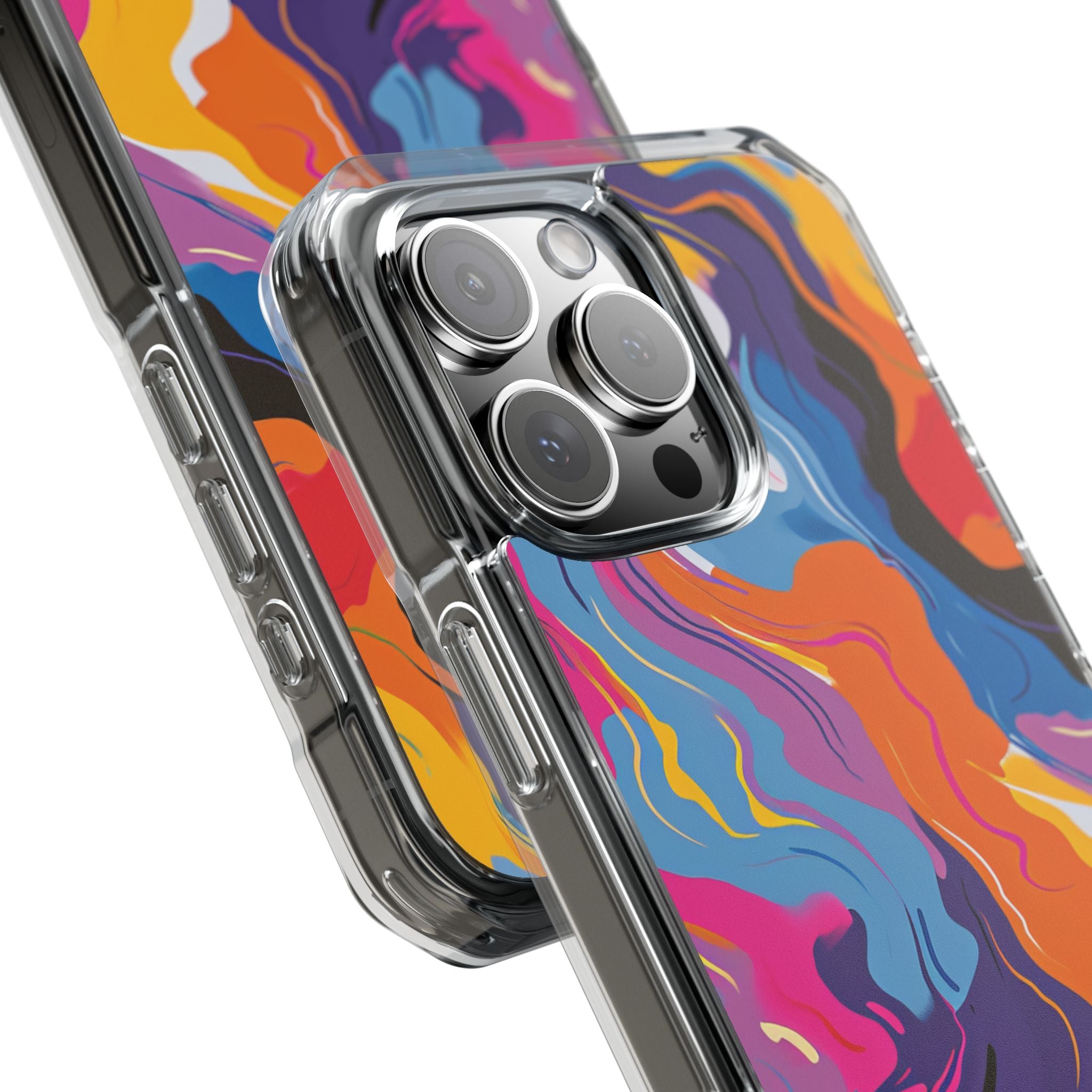 Vortex Colorwave iPhone 16 - Clear Impact Phone Case