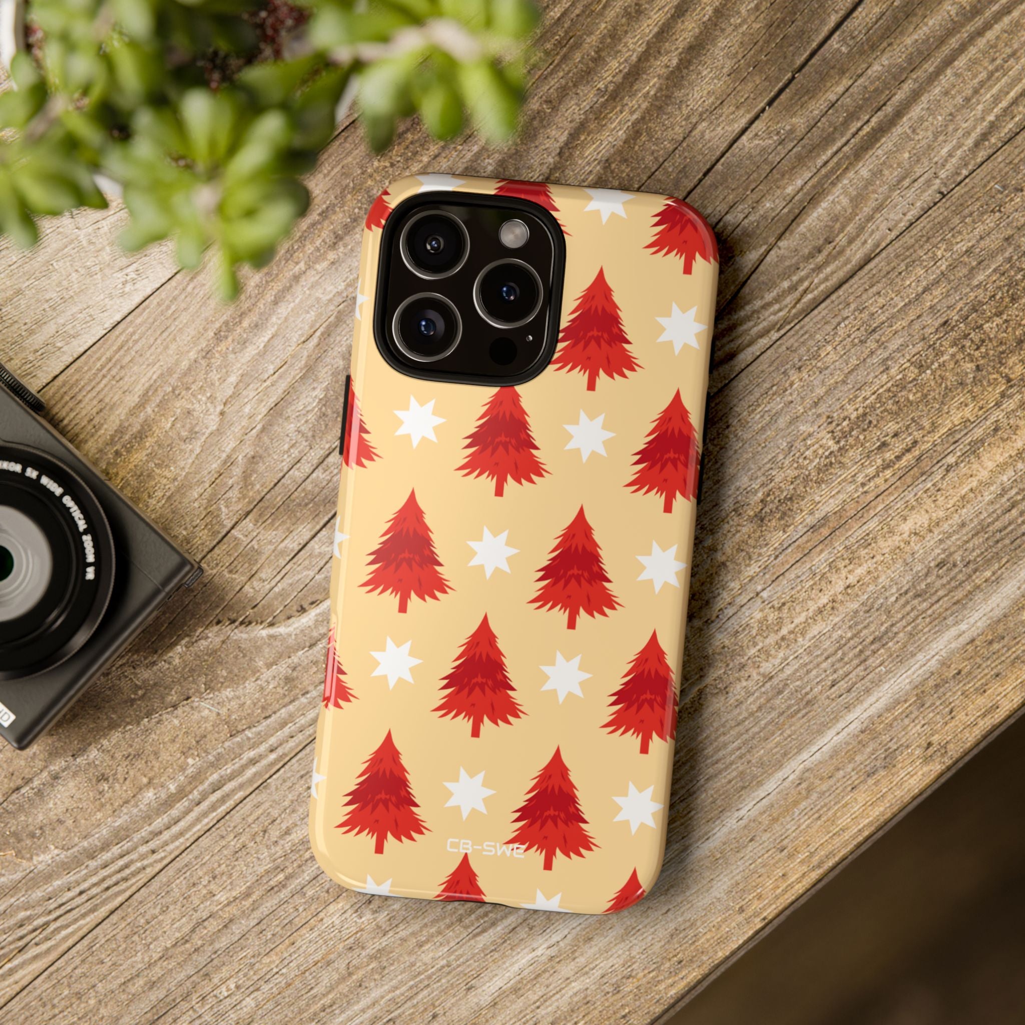 Christmas Trees Shine - iPhone Case