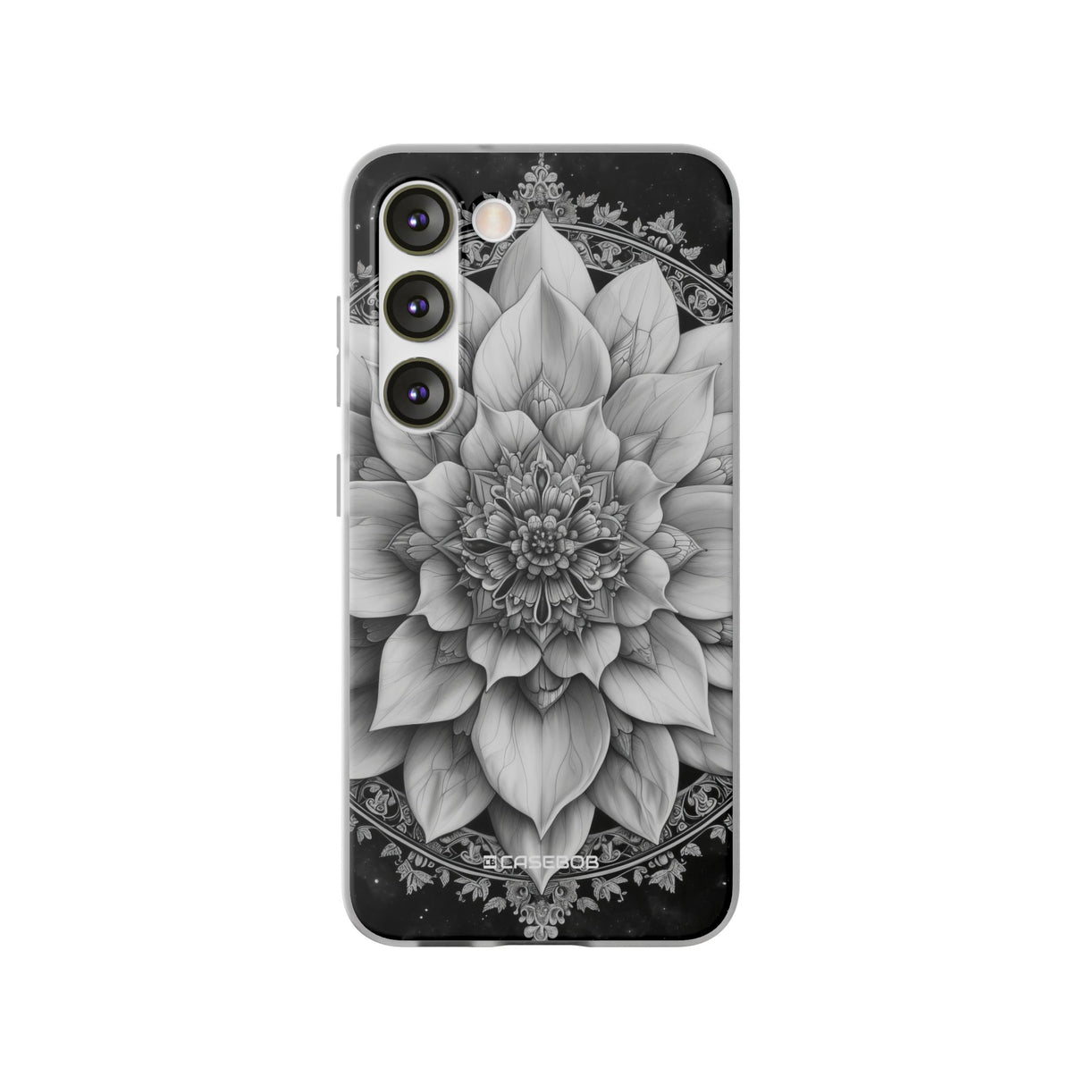 Himmlische Mandala-Harmonie | Flexible Handyhülle für Samsung Galaxy