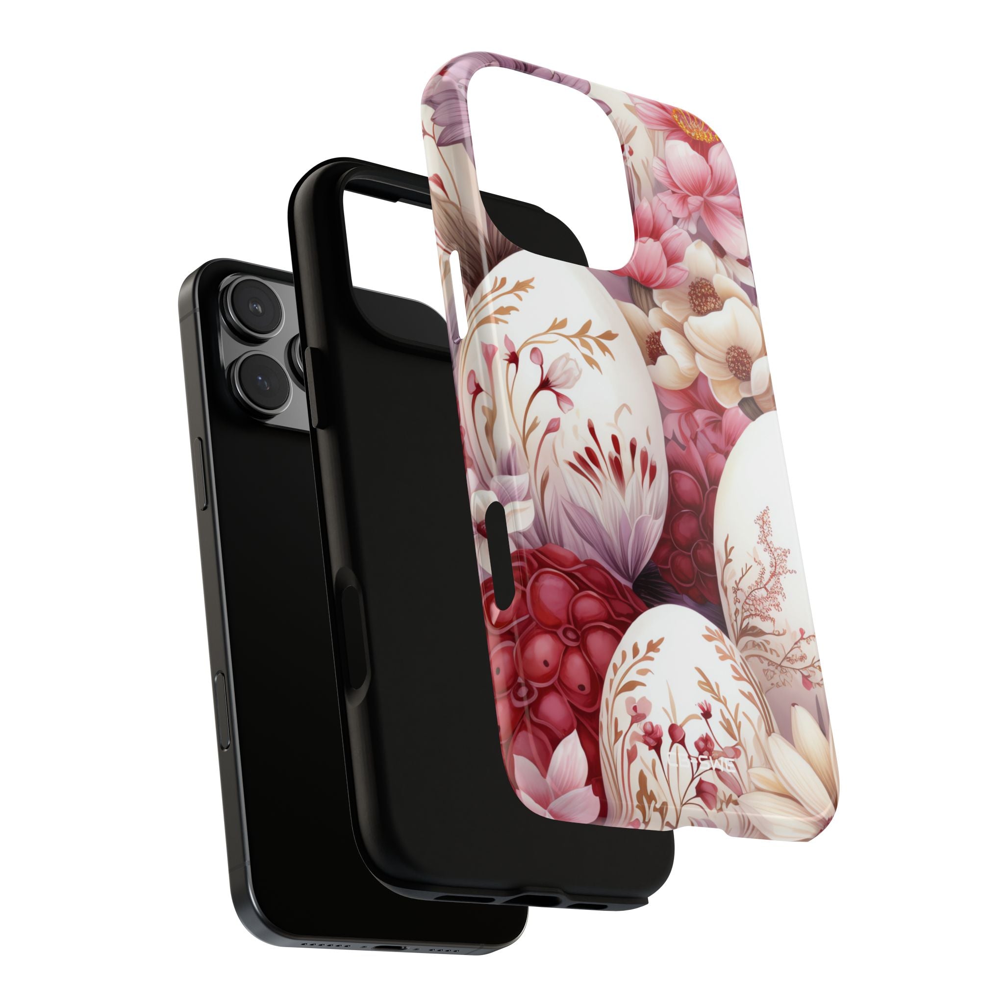 Floral Eggs Bloom - iPhone Case