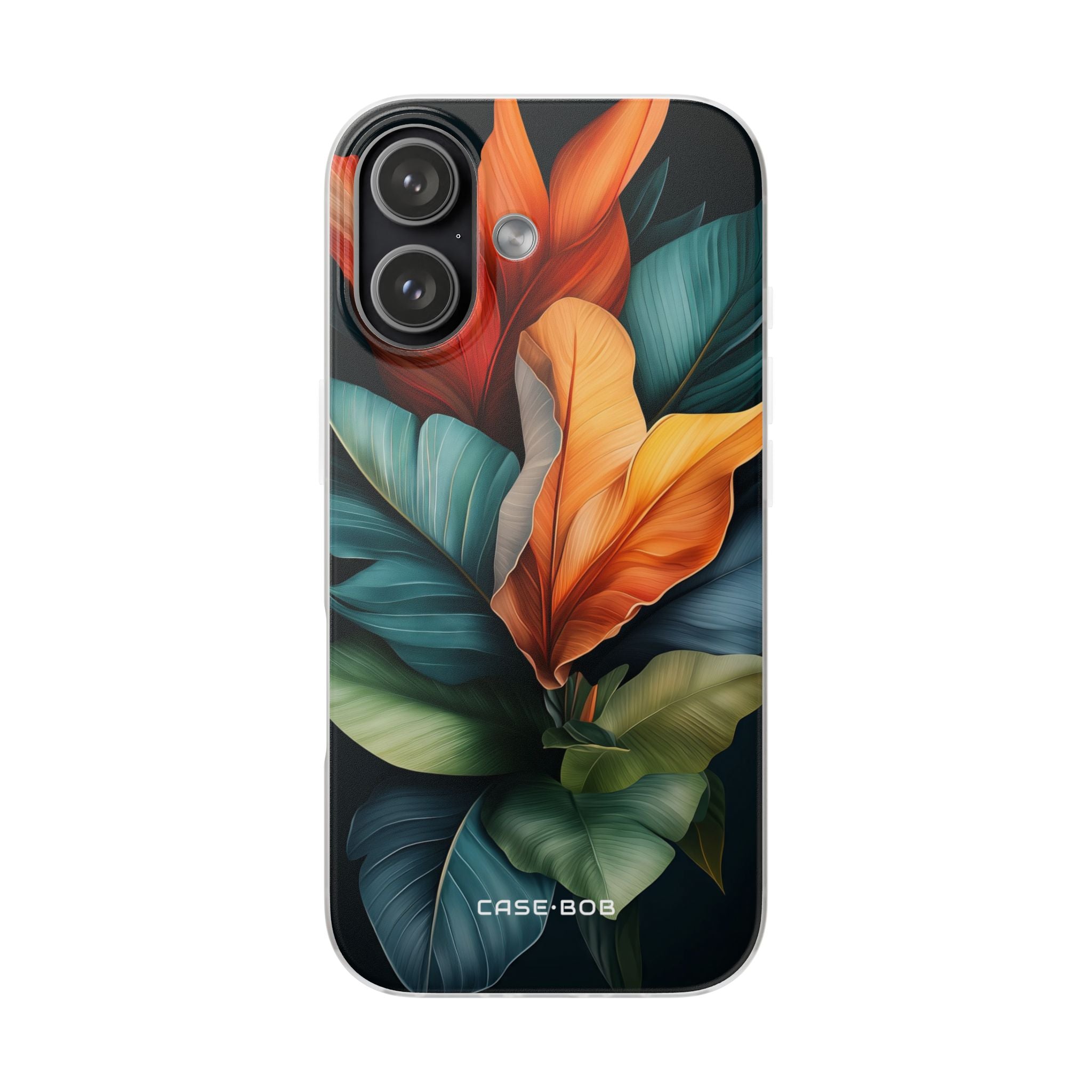 Tropical Leafburst iPhone 17 Case - Soft
