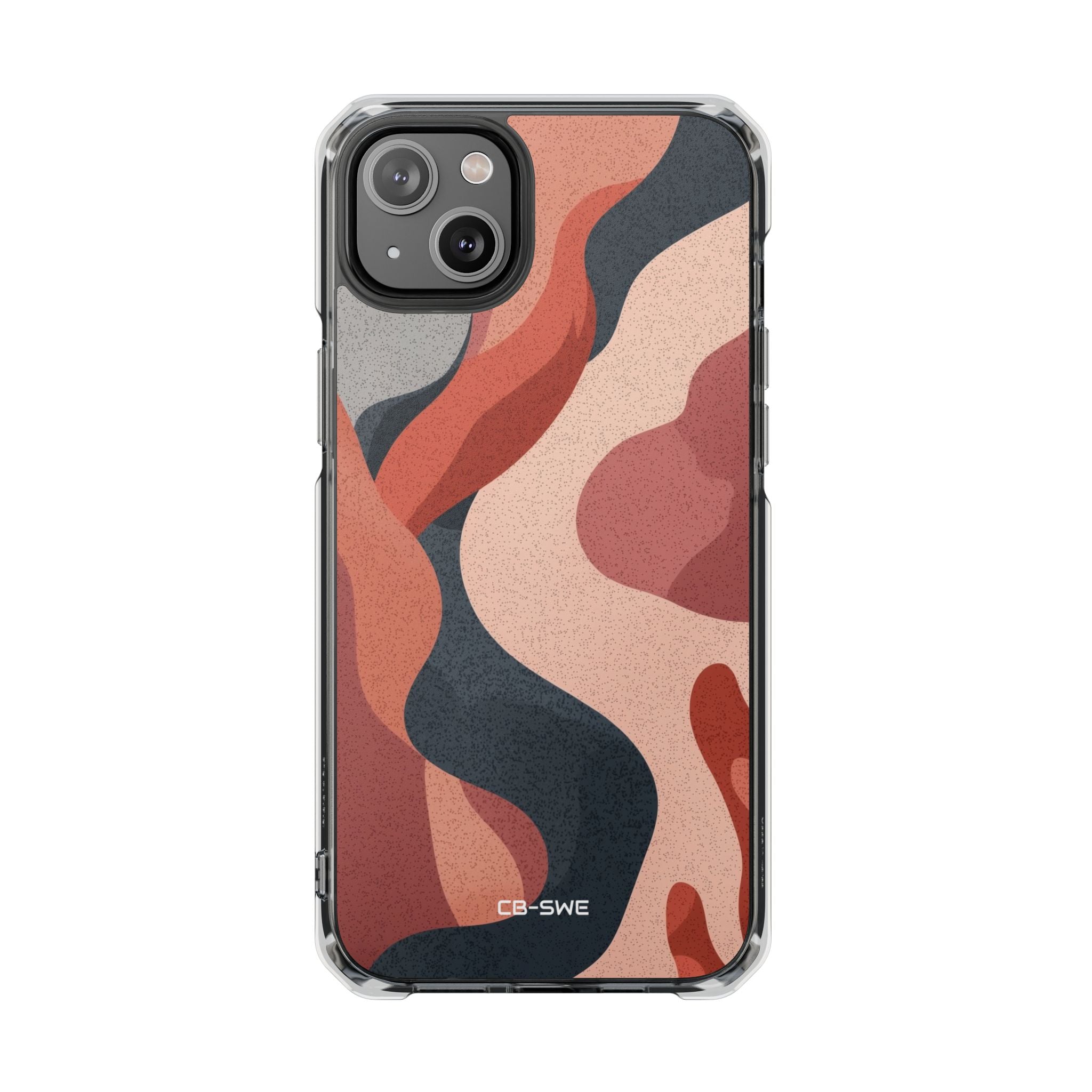 Flowing Earth Tones iPhone Case - Impact