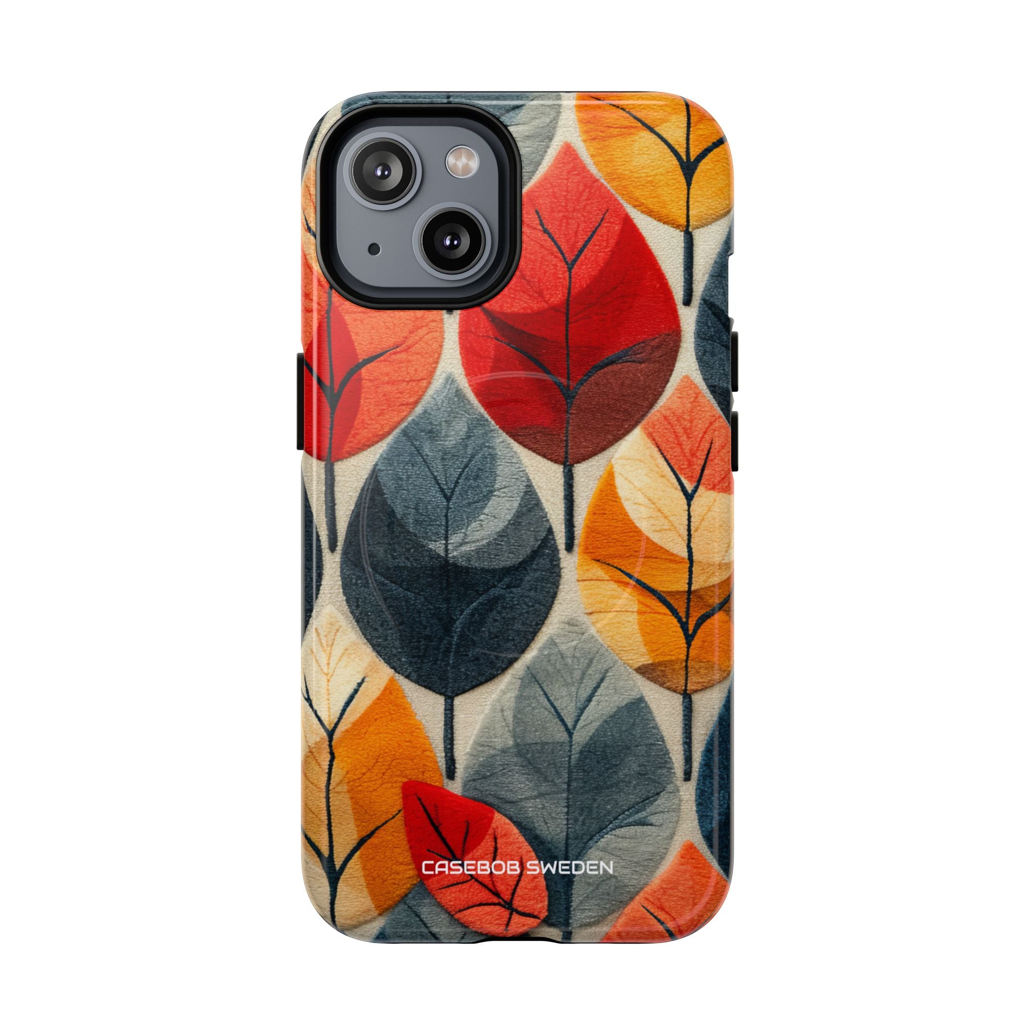 Autumn Leaf Design - Tough+ iPhone 14 Phone Case