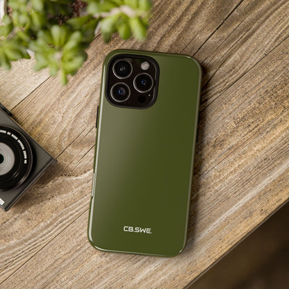 Armeegrüne iPhone-Hülle – Robust