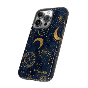 Cosmic Zodiac Revelation - Protective Phone Case