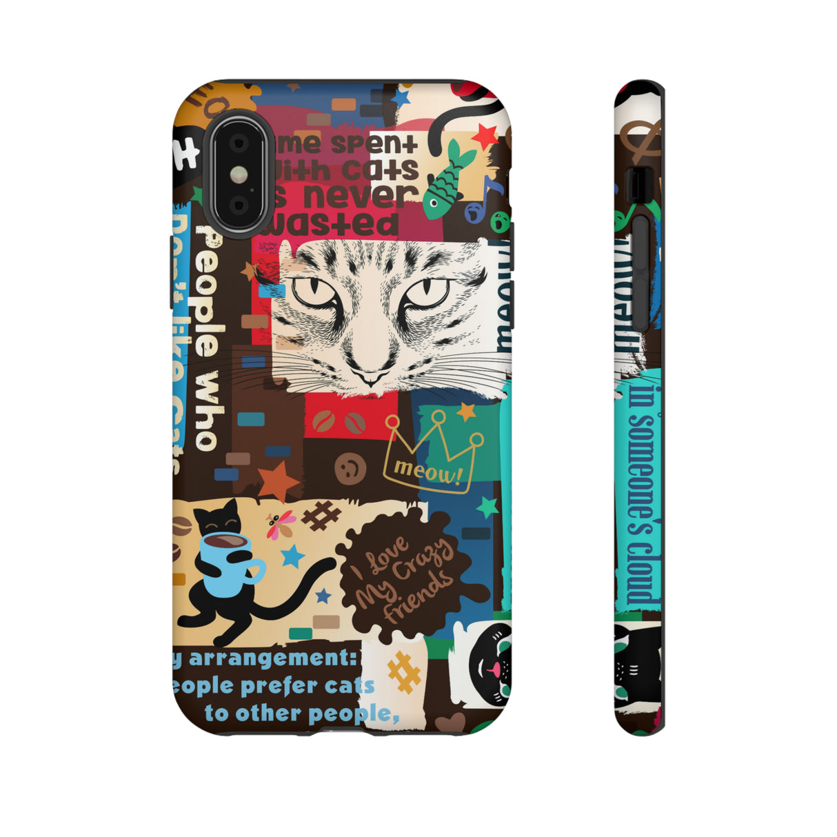 Cat Collage - Protective Phone Case