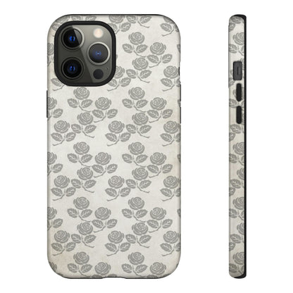 Roseniara Gothic Flower - Protective Phone Case