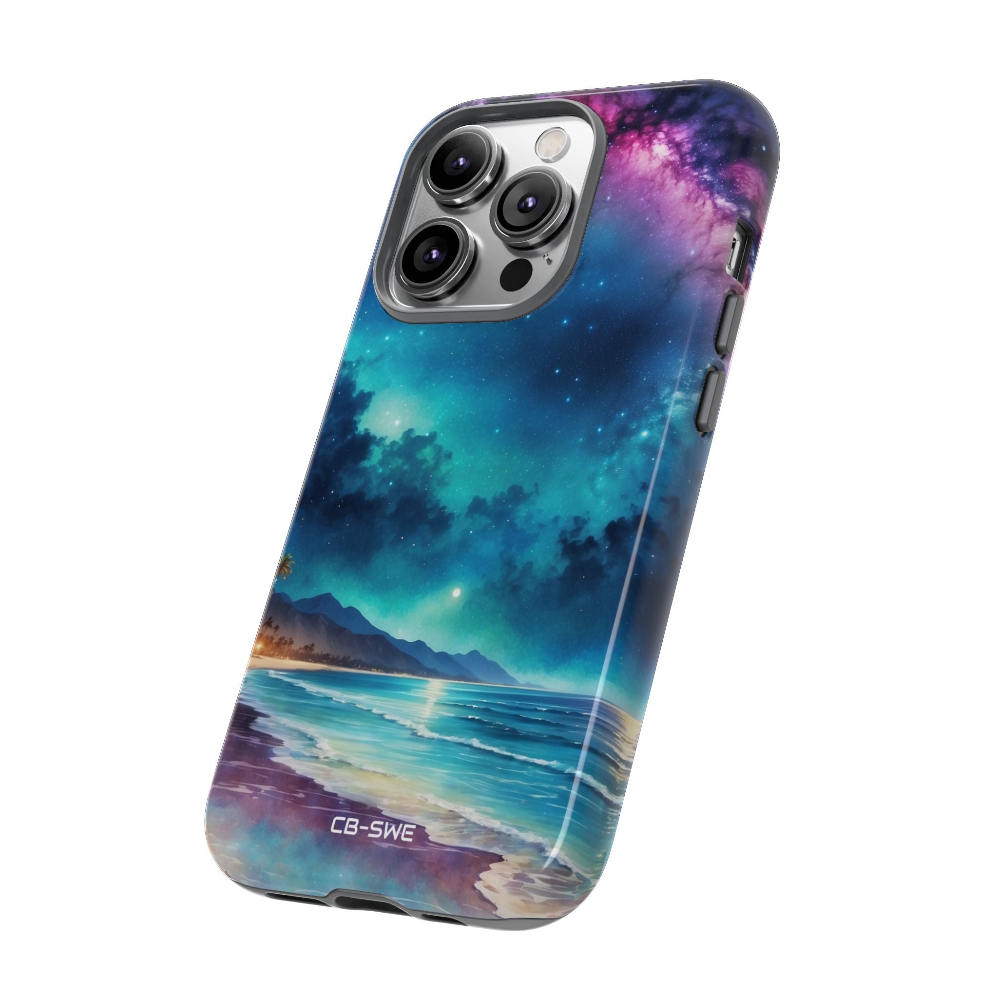 Waves Embrace Stars - iPhone Case