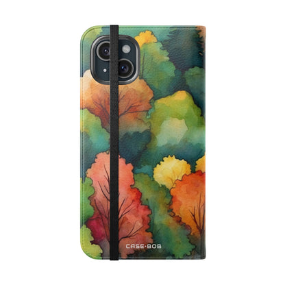 Autumn Grove - iPhone 15 Plus Case - Wallet