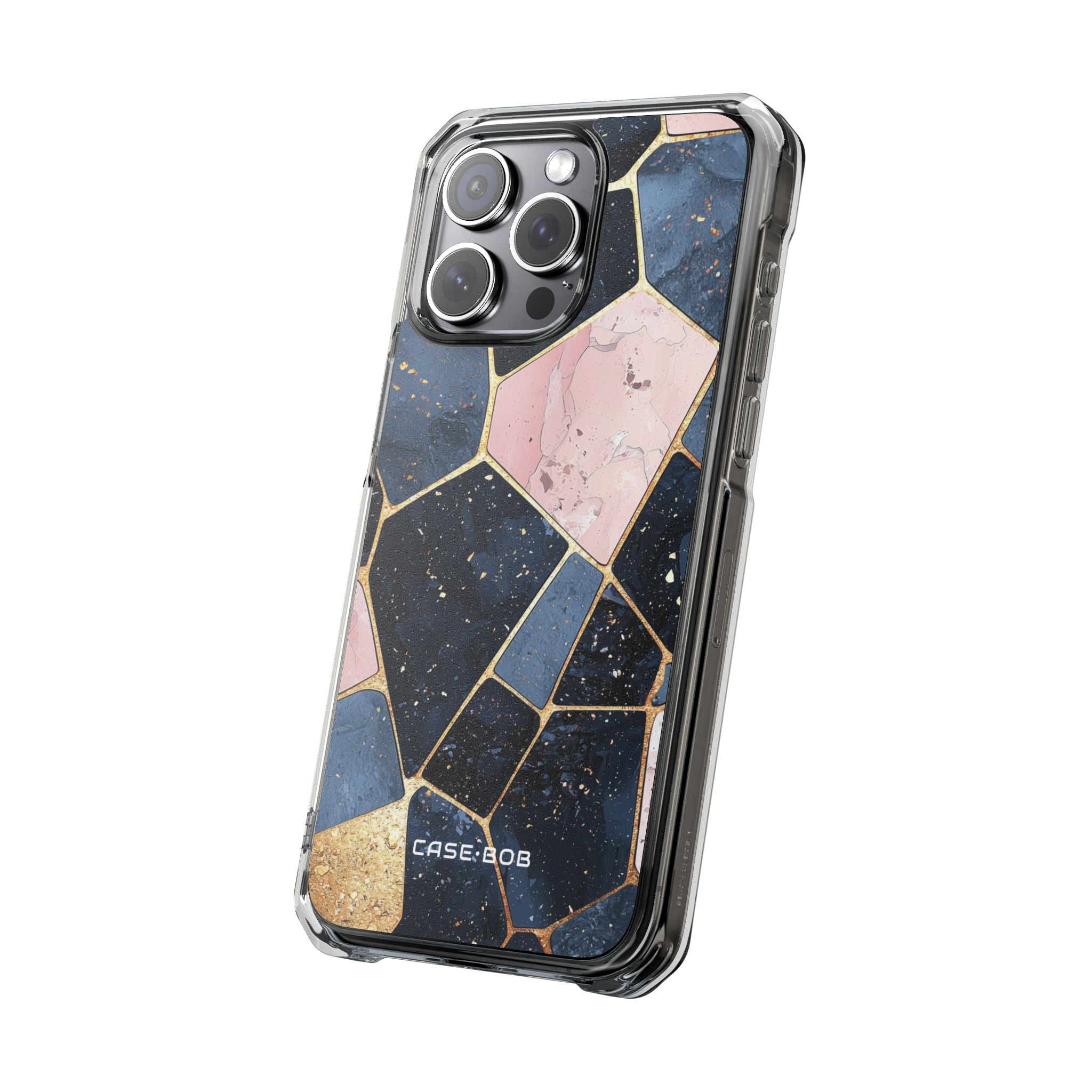 Golden Mosaic iPhone 15 Pro Max Case - Impact