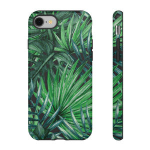 Watercolor Tropical Palm - Protective Phone Case