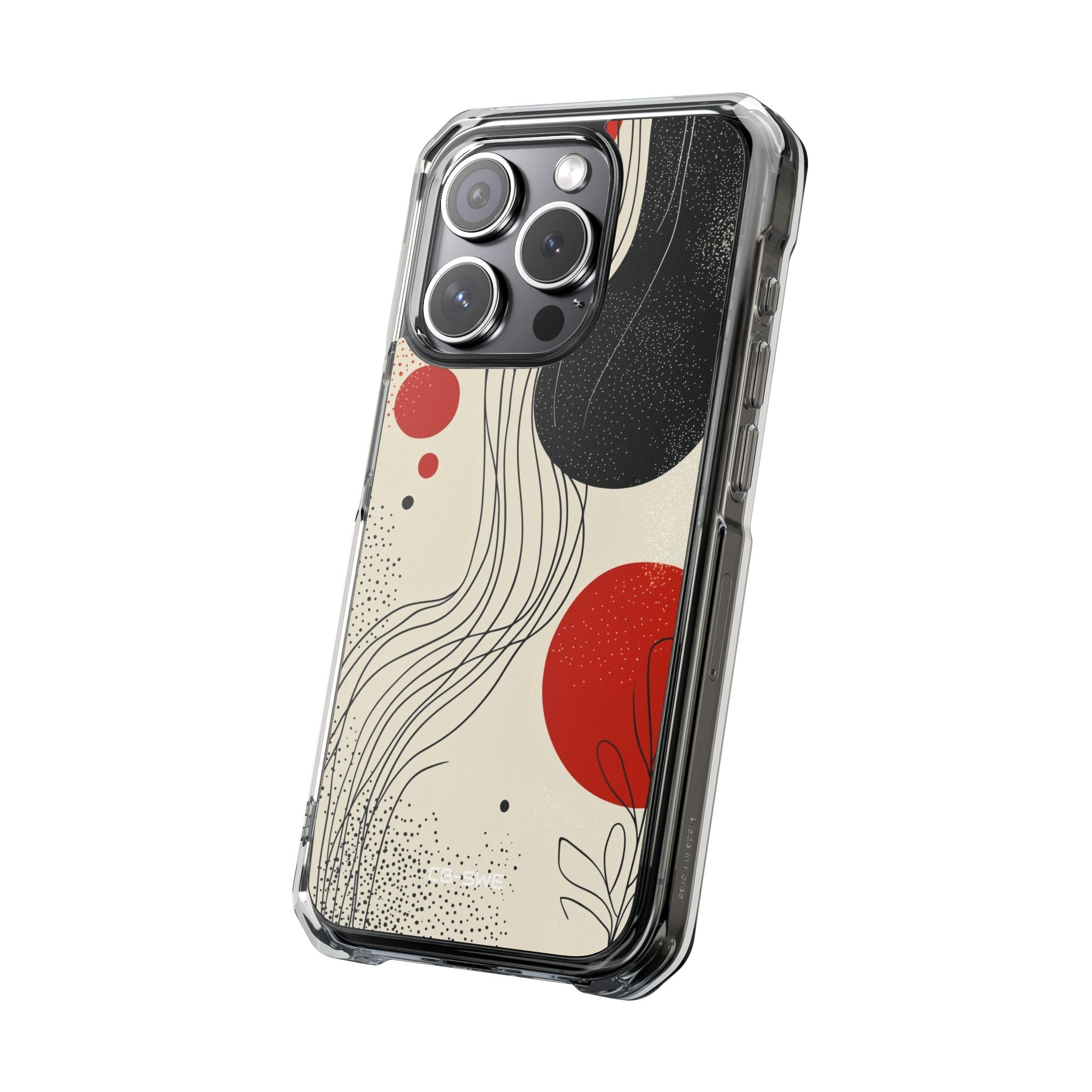 Waves Embrace Flora iPhone Case - Impact