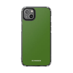 Sap Green | Phone Case for iPhone (Clear Impact Case - Magnetic)