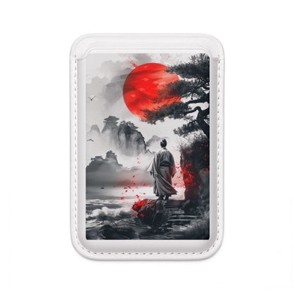 Punainen Aurinko Serenity-lompakko – MagSafe-yhteensopiva