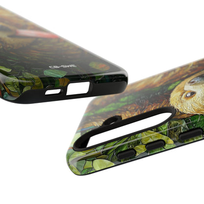 Sloth Hangs Playfully - Samsung Case