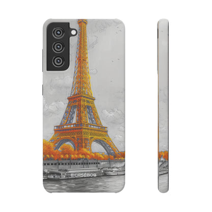 Autumnal Parisian Glow | Slim Phone Case for Samsung