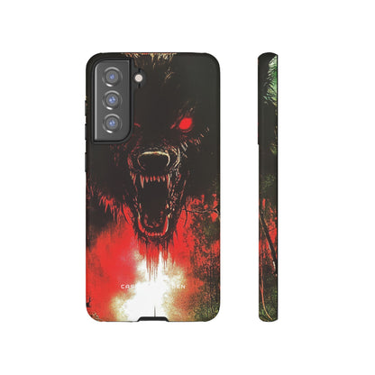 Bloodmoon Wolf's Lament  Samsung S21 - Tough Phone Case