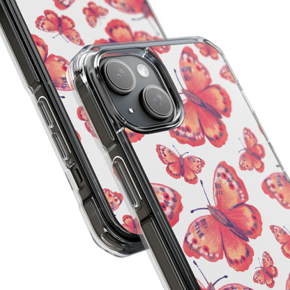 Vibrant Butterfly Dance iPhone Case - Impact