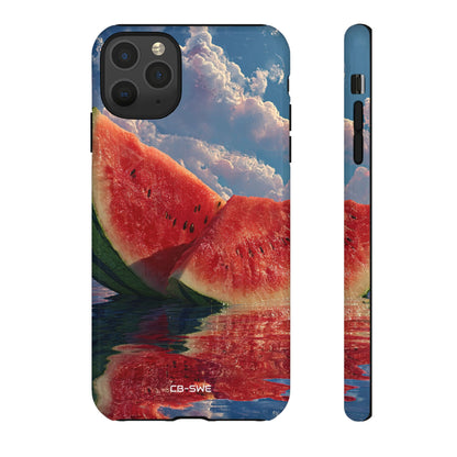 Watermelon Dream Reflection - iPhone Case