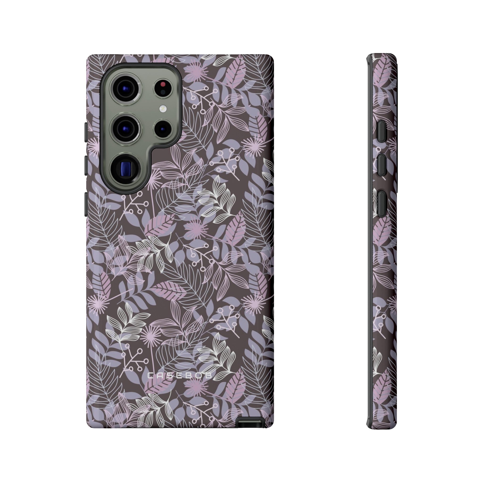 Dark Purple Leaf - Protective Phone Case