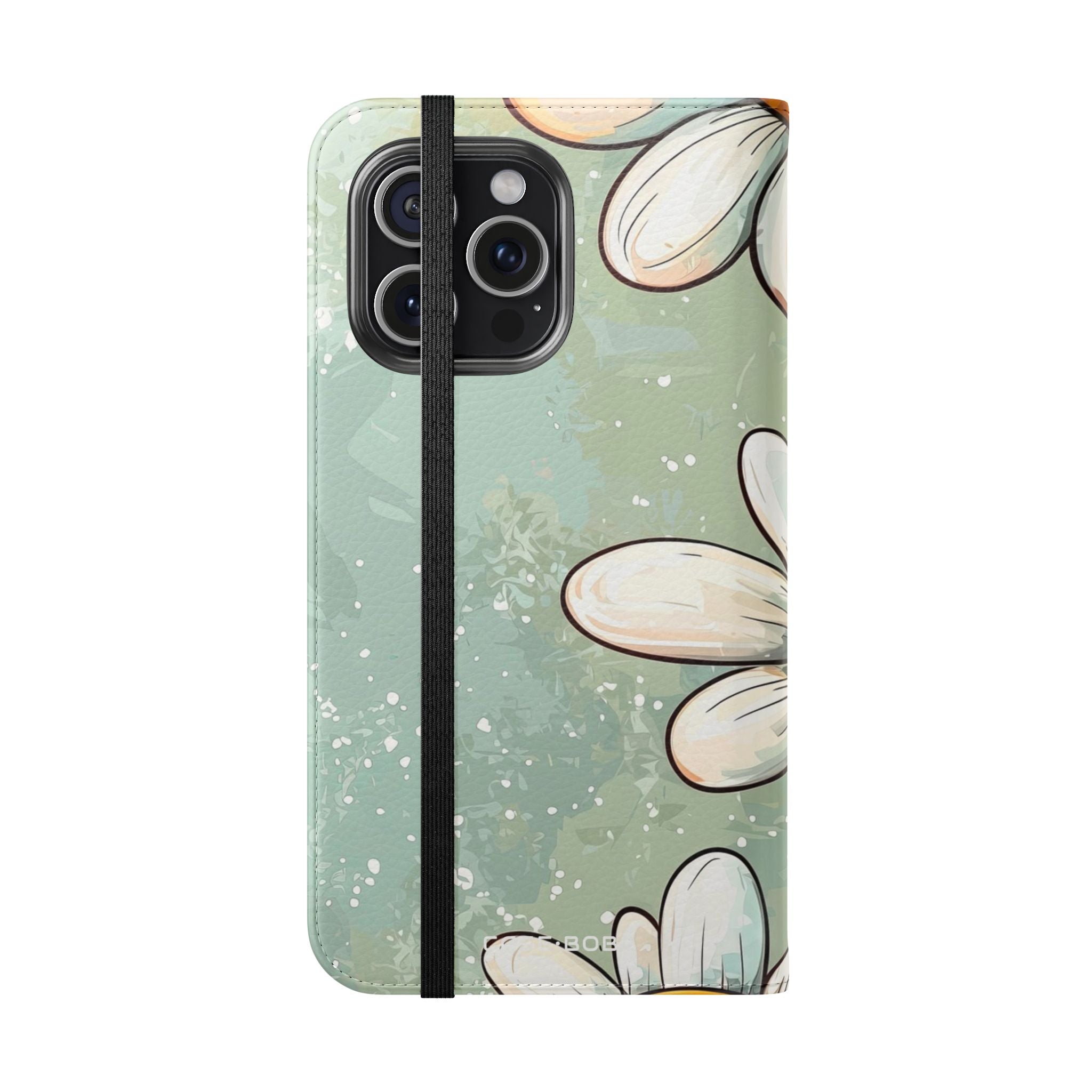 Smiling Daisies Burst - iPhone 15 Pro Max Case - Wallet