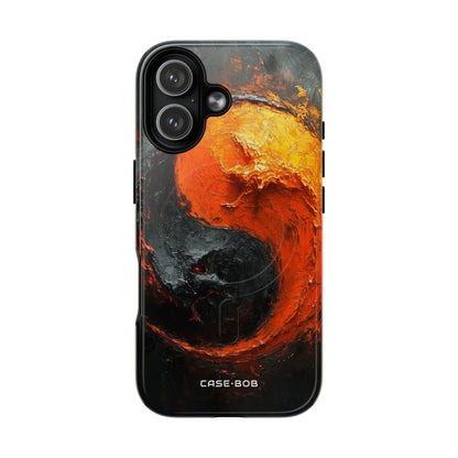Molten Yin-Yang iPhone 17 Case - Tough+