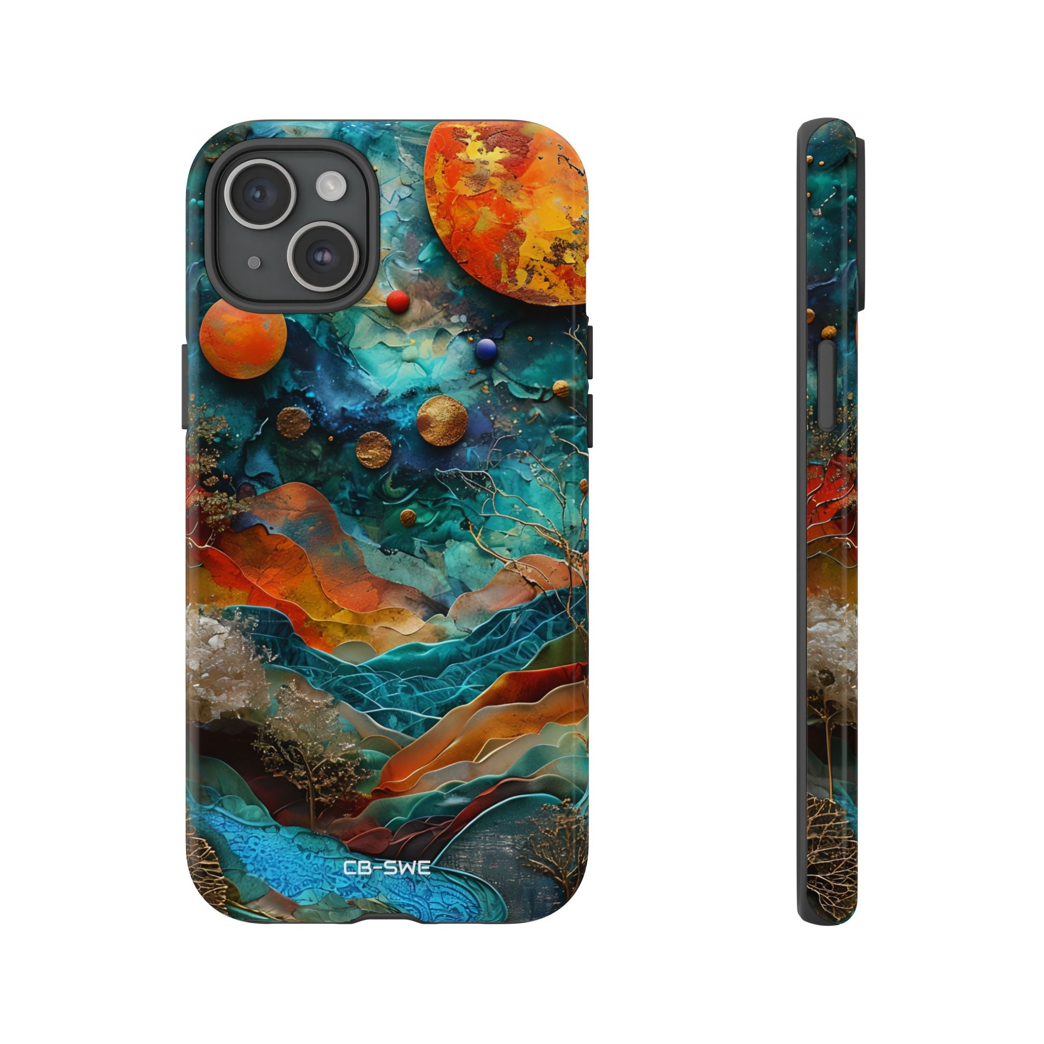 Celestial Wonders Unfold - iPhone Case