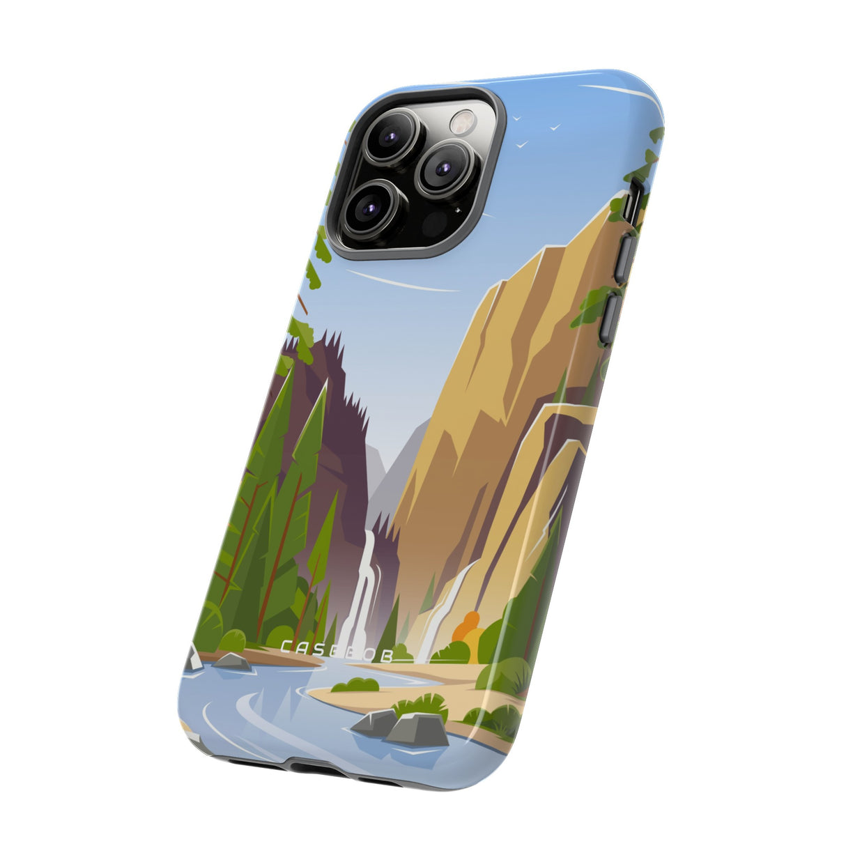 Waterfall at National Park iPhone Case (Protective)