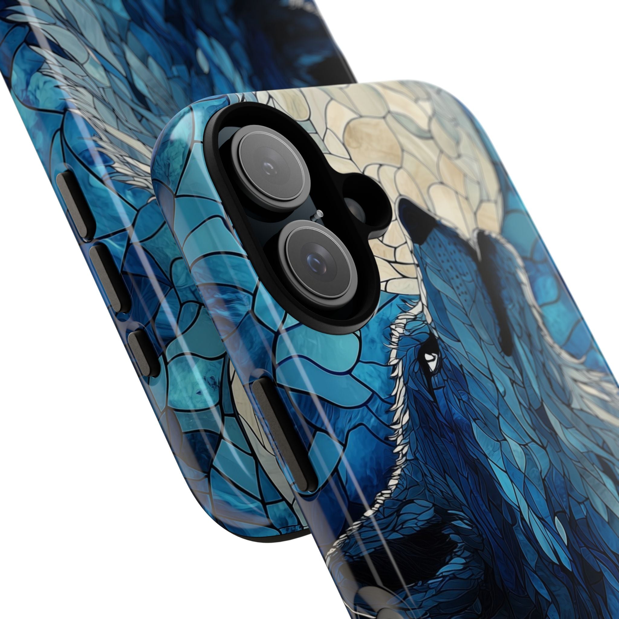 Wolf Howls Moonlight - iPhone Case
