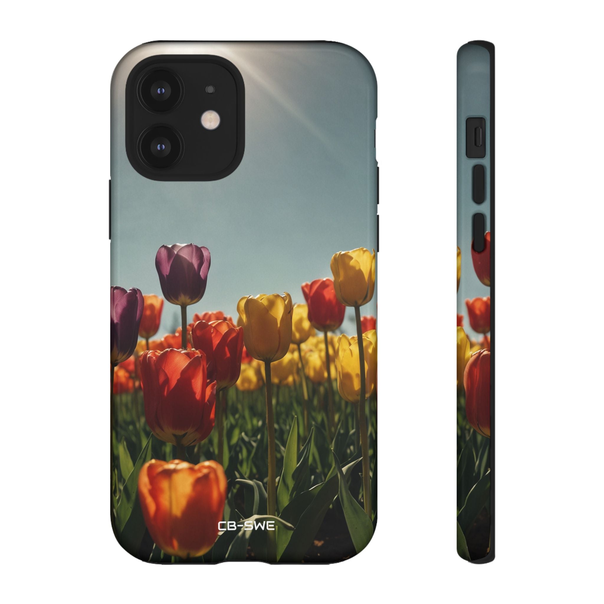 Tulips Embrace Sunlight - iPhone Case