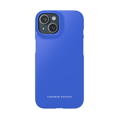 Royal Blue iPhone 15 - Slim Phone Case