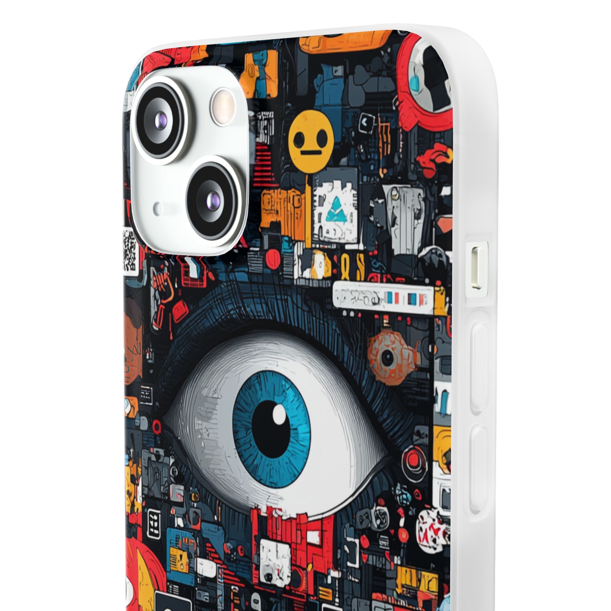 Digital Eye Blue iPhone 13 - Soft