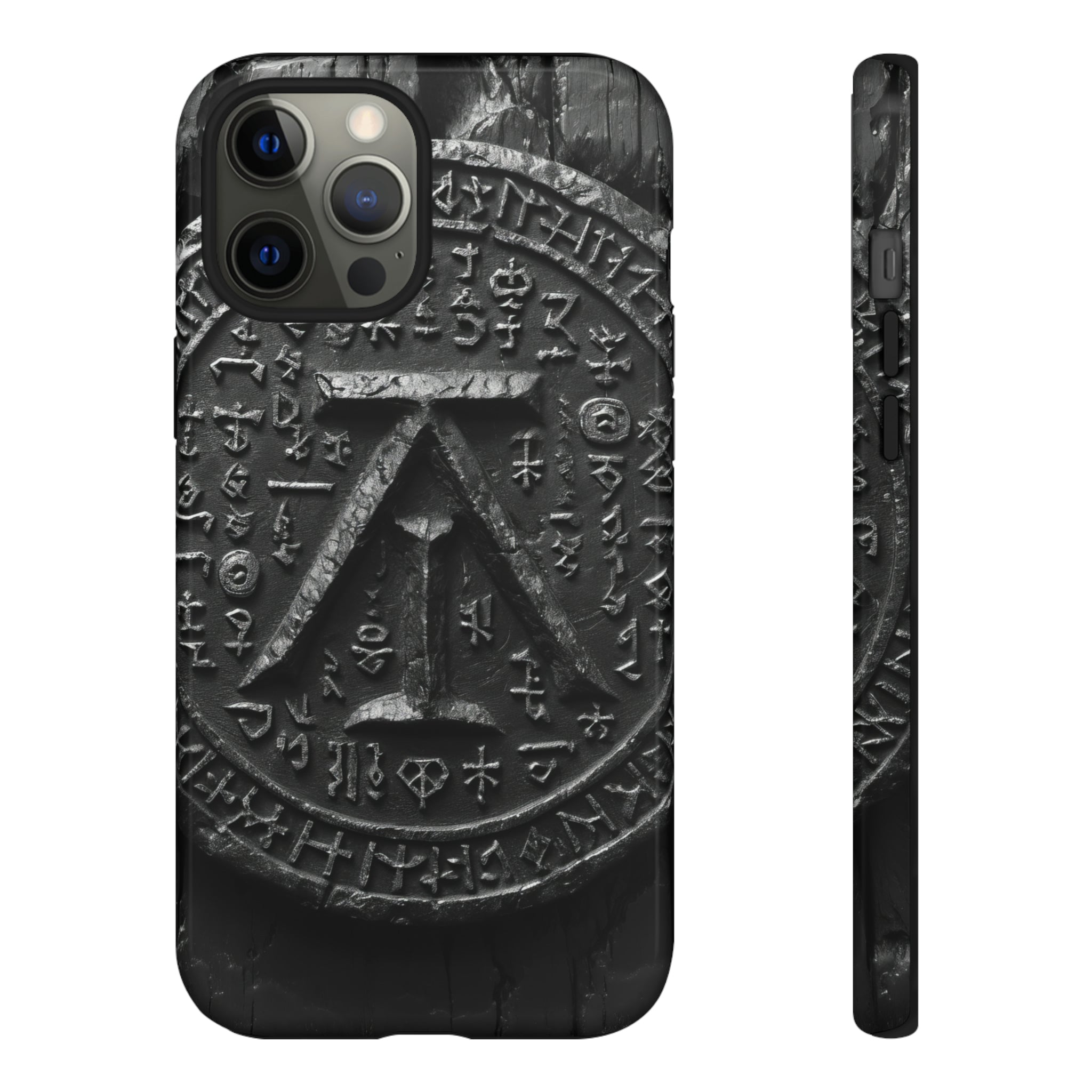 Norse Myth Runes Emblem - Protective Phone Case