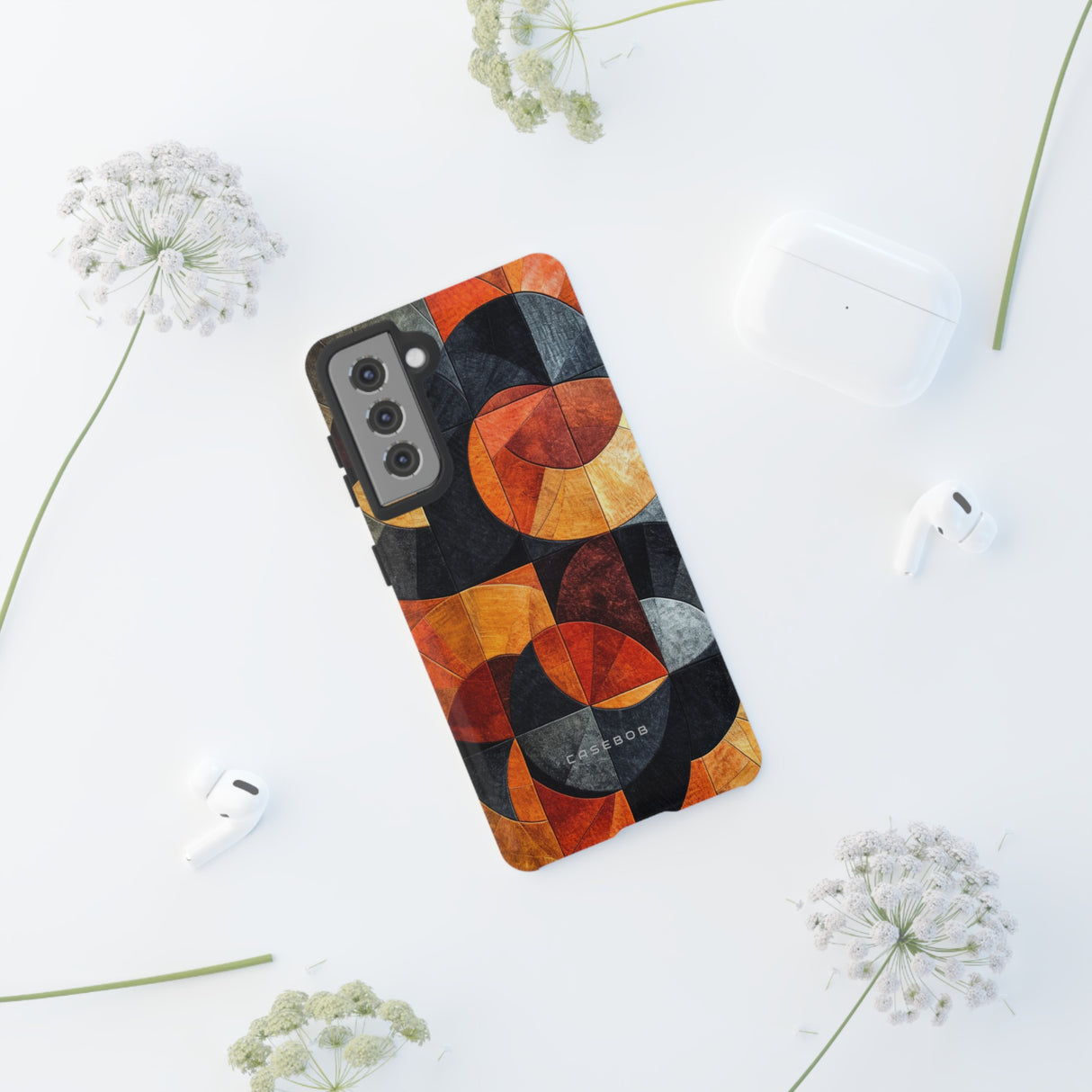 Vintage Geometric - Protective Phone Case