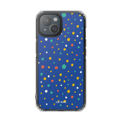 Colorful Dots Dance iPhone Case - Impact