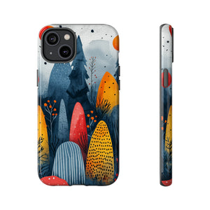 Scandinavian Forest Elegance - Protective Phone Case