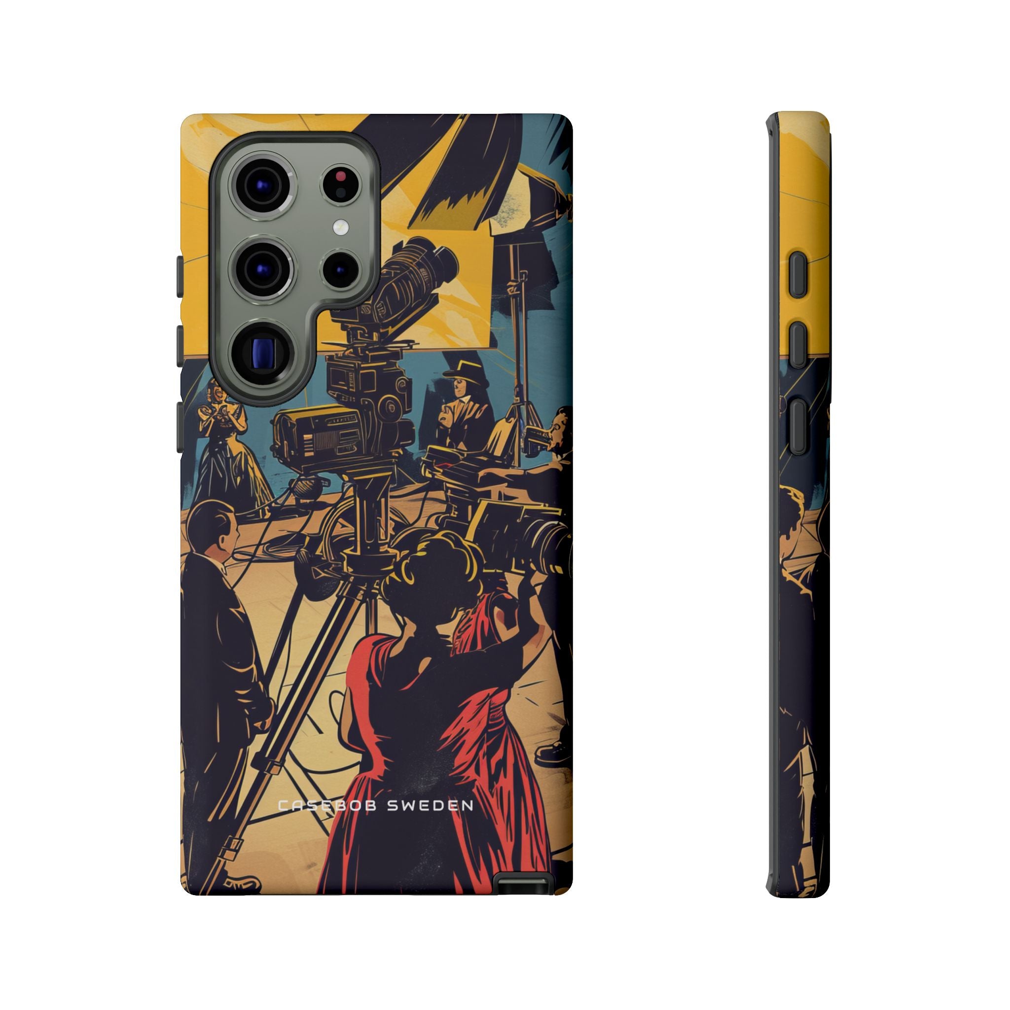 Golden Era Cinematic Spotlight Samsung S23 - Tough Phone Case