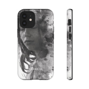 Portrait Lady Phone Case - Protective - Protective Phone Case