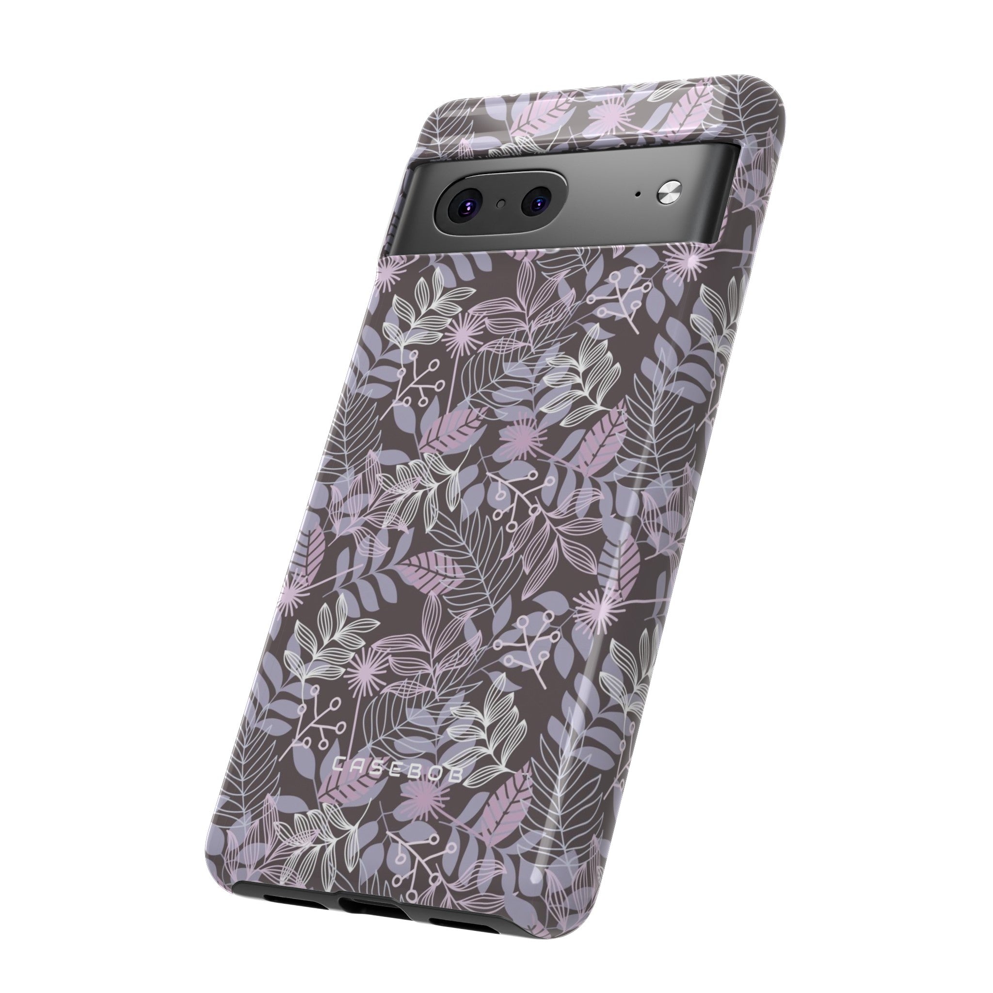 Dark Purple Leaf - Protective Phone Case