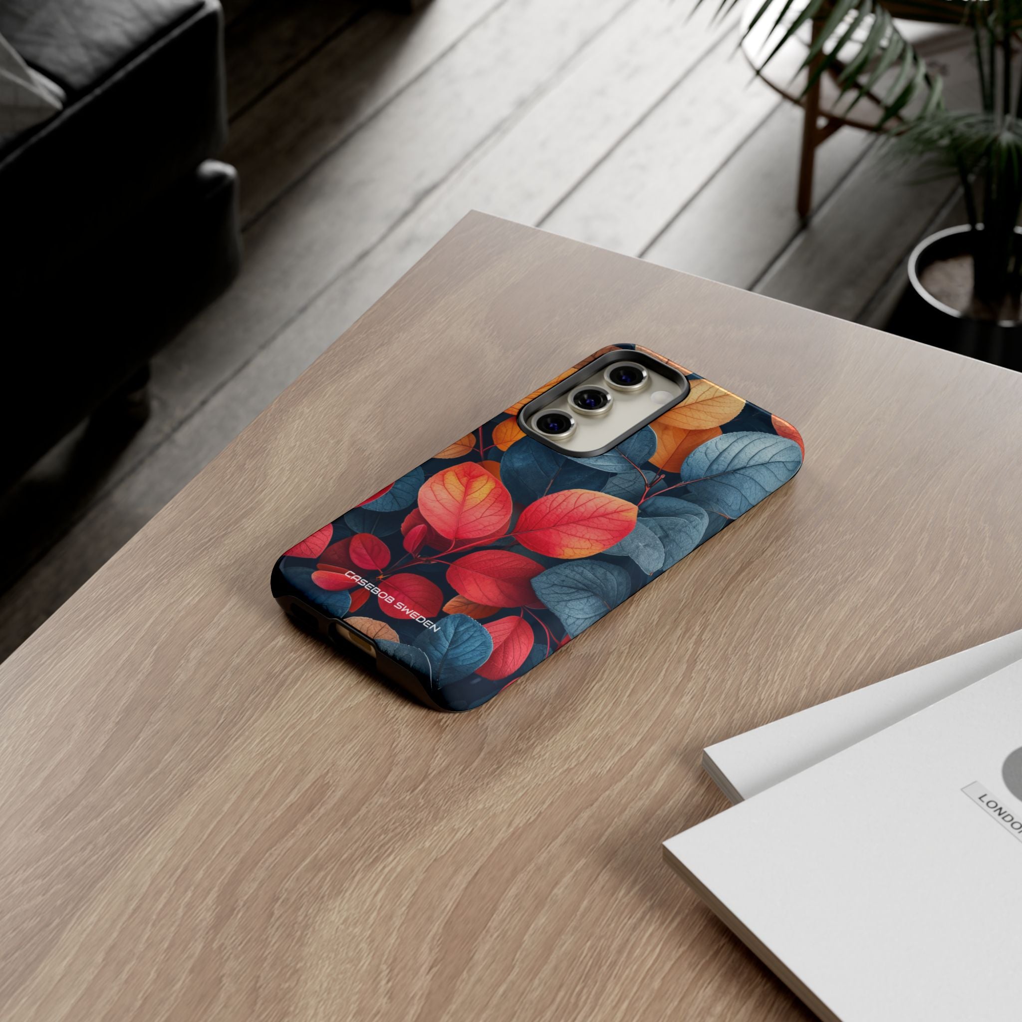 Vibrant Nature Leaves - Tough Samsung S23 Phone Case