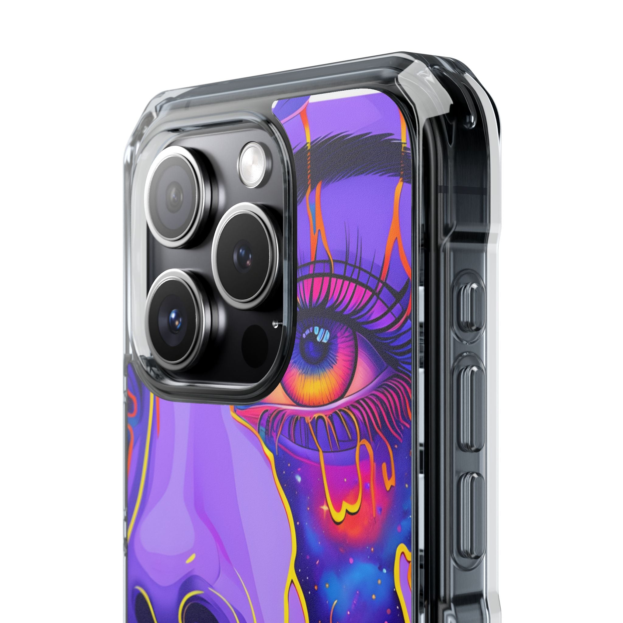 Cosmic Dreamscape Eye iPhone Case - Impact