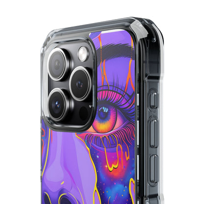 Cosmic Dreamscape Eye iPhone Case - Impact