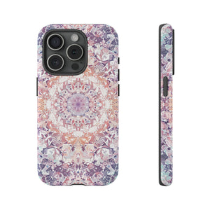 Symmetric Mandala Harmony - Protective Phone Case