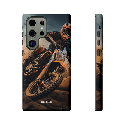 Rider Amidst Desert Fury - Samsung Case